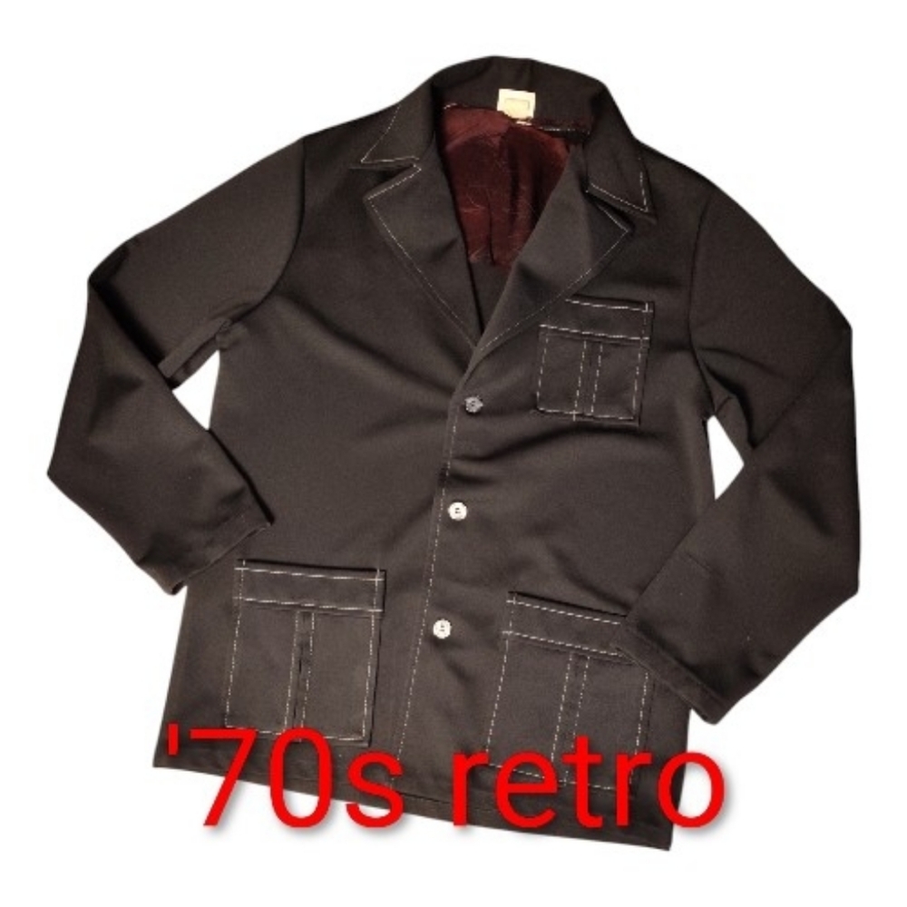 Kings Road Sears Men's Leisure Sport Jacket '70s Vintage